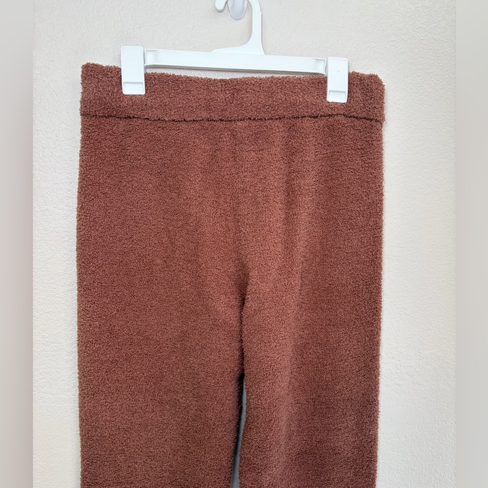 Daily Practice Anthropologie Cozy Knitted Loungewear Pull On Pants Rich Brown M - Picture 5 of 10